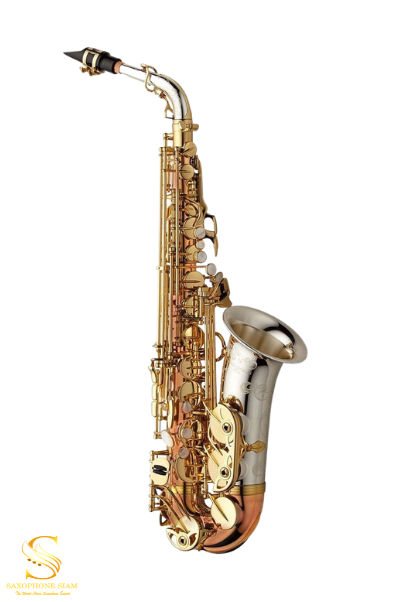 YANAGISAWA ALTO SAXOPHONE AWO32 (Silver Bell, Bronze Body and Bow)