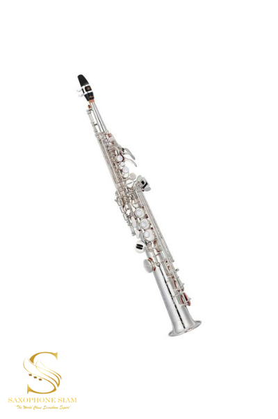 YAMAHA CUSTOM YSS-875EXS SOPRANO SAXOPHONE SILVER PLATED