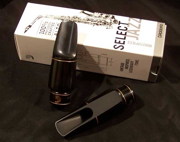 D'Addario Select Jazz Alto Saxophone Mouthpiece